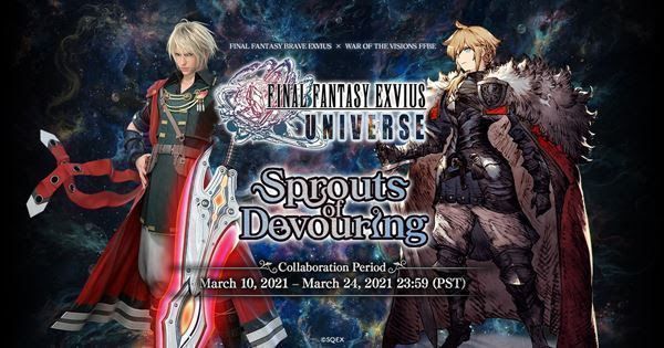 La colaboración de Final Fantasy Exvius Universe llega a los exitosos juegos móviles